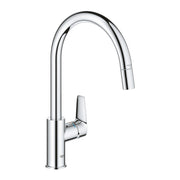 Grohe BauEdge Single-lever Sink Mixer 1/2" Chrome- 30538000 by Grohe (GROHE-30538000)