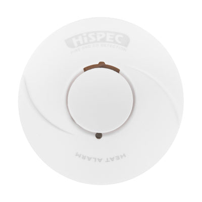 Extinguishers & Equipment: Radio-Interlinked Sealed Battery Powered Smoke & Heat Alarms - Hispec RF10-PRO Range Heat Alarm by HiSPEC (SAFELINCS-HIRFLBHE)