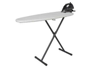 Corby Oxford Ironing Centre in Light Grey with Sherwood 2000W Steam Iron - UK Plug