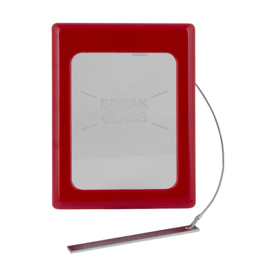 Break Glass Keybox with Printed Glass (large) by STI EMEA (Safelincs-ST4100)