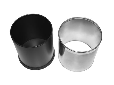 Corby Thornton Double Layer Waste Bin in Brushed Steel, 9L by Corby of Windsor (Corby-12968)
