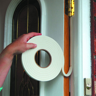 Other Door Hardware: Self Adhesive Extra Thick Foam Seals (3.5 metre) Black by Astroflame (Astro-ADETWSBLK/3.5)