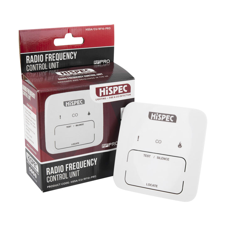 Radio-Interlinked Test / Hush Control Unit for Smoke, Heat