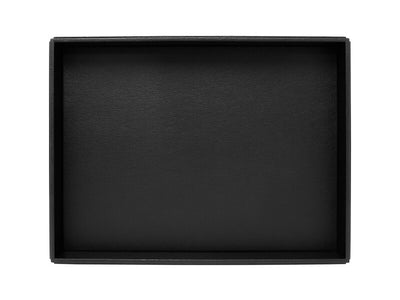 Corby Highland Standard Tray in Black Leather by Corby of Windsor (Corby-26818)