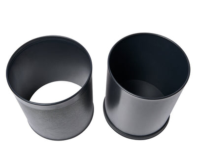 Corby Highland 9L Double Layer Bin in Black PU Leather