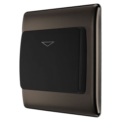 BG Nexus Metal Black Nickel Key Card Switch NBNKYCSB