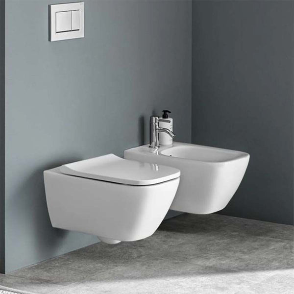 Geberit Smyle Square Slim Soft Close Toilet Seat - 500.237.01.1