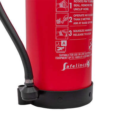 P50 Service-Free 6ltr Water Mist Fire Extinguisher by Britannia Fire (BEFW6WMAS)