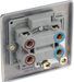NAB74 Back - This 45A single switch for cookers from British General is double poled for safety and has a flush power indicator.