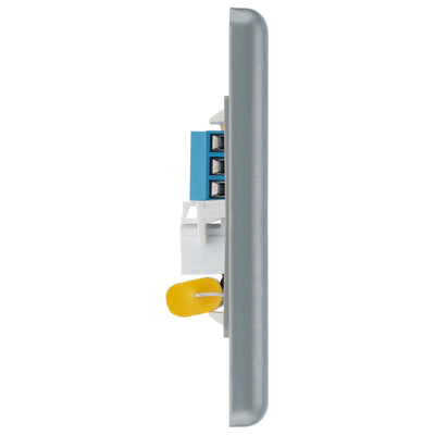 BG MC5BTM1 Metal Clad | 1 Gang Telephone Master Socket by British General (BG-MC5BTM1)