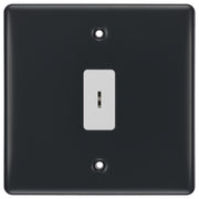 BG Part M 1 Gang 2 Way Single Pole Secret Key Grid Switch