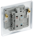 NPC31 Back - This 20A double pole switch with indicator from British General has been designconnection ed for the of refrigerators water heaters, central heating boilers and many other fixed appliances.