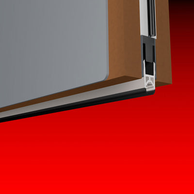 Commercial Door Hardware: Astroflame AFASDB Acoustic Rated Door Bottom Seals 330mm by Astroflame (ASTRO-AFASDB/330)