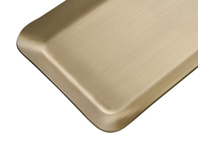 Corby Bristol Amenity Tray in Brushed Brass