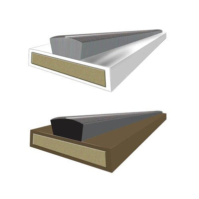 Extinguishers & Equipment: Rebated Intumescent Strips Kit - 10x4mm - Fire and Smoke - Astroflame Brown / Single Door Kit by Astroflame (SAFELINCS-AF10SDB)