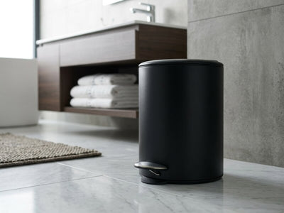Corby Selby 5L Pedal Bin in Black