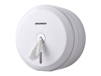 Bremmer Linea Toilet Roll Dispenser in White