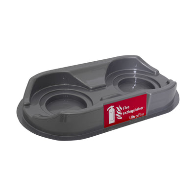 Extinguishers & Equipment: Double Universal Economy Fire Point - UltraFire Grey by UltraFire (SAFELINCS-UFUVP2G)