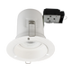Emco FIREPIRGW Fire-Rated IP20 Plaster In Adjustable GU10 Downlight