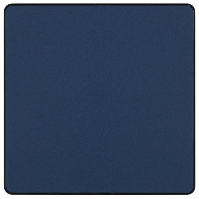BG Evolve PCDDB94B Single Blank Plate - Matt Blue (Black) by British General (BG-PCDDB94B)