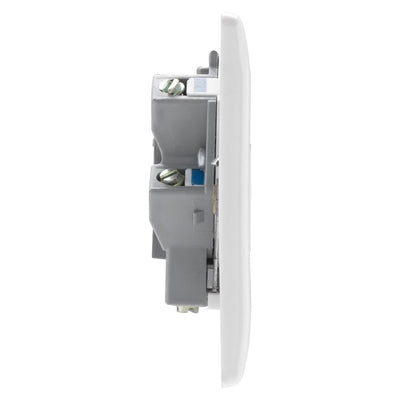BG Nexus 13A Unswitched Fused Connection Unit White & 32mm Pattress Back Box