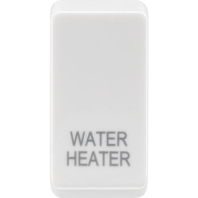 BG RRWHW Nexus Grid | White | 'WATER HEATER' Rocker by British General (BG-RRWHW)