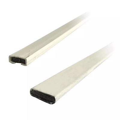 Intumescent Fire Door Strips Seals Pack of 5x 2100m White/Brown White / Fire and Smoke Seal / 10mm x 4mm x 2100mm by Astroflame